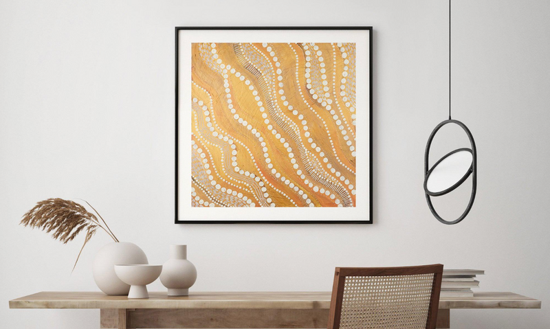 Shop Orange Abstract Painting art prints with Olive et Oriel - Buy Orange Abstract Painting wall art prints & extra large wall art or canvas art for your home. Our modern contemporary artwork offers professional art print poster and framing services