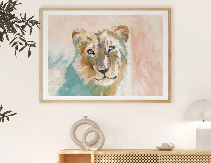 SHOP Leopard in Watercolor  Bohemian Girls Bedroom Decor Art Print – Olive  et Oriel