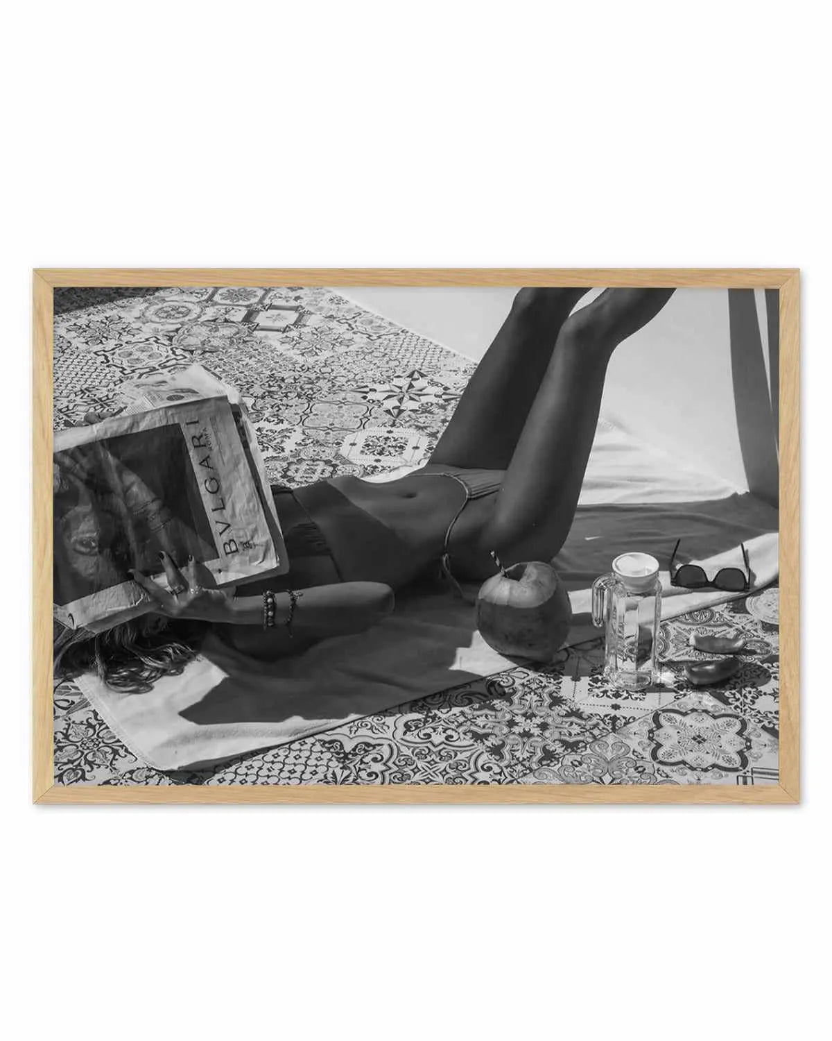 Bvlgari by Mario Stefanelli Art Print from Olive et Oriel where you can shop wallpaper and artworks online