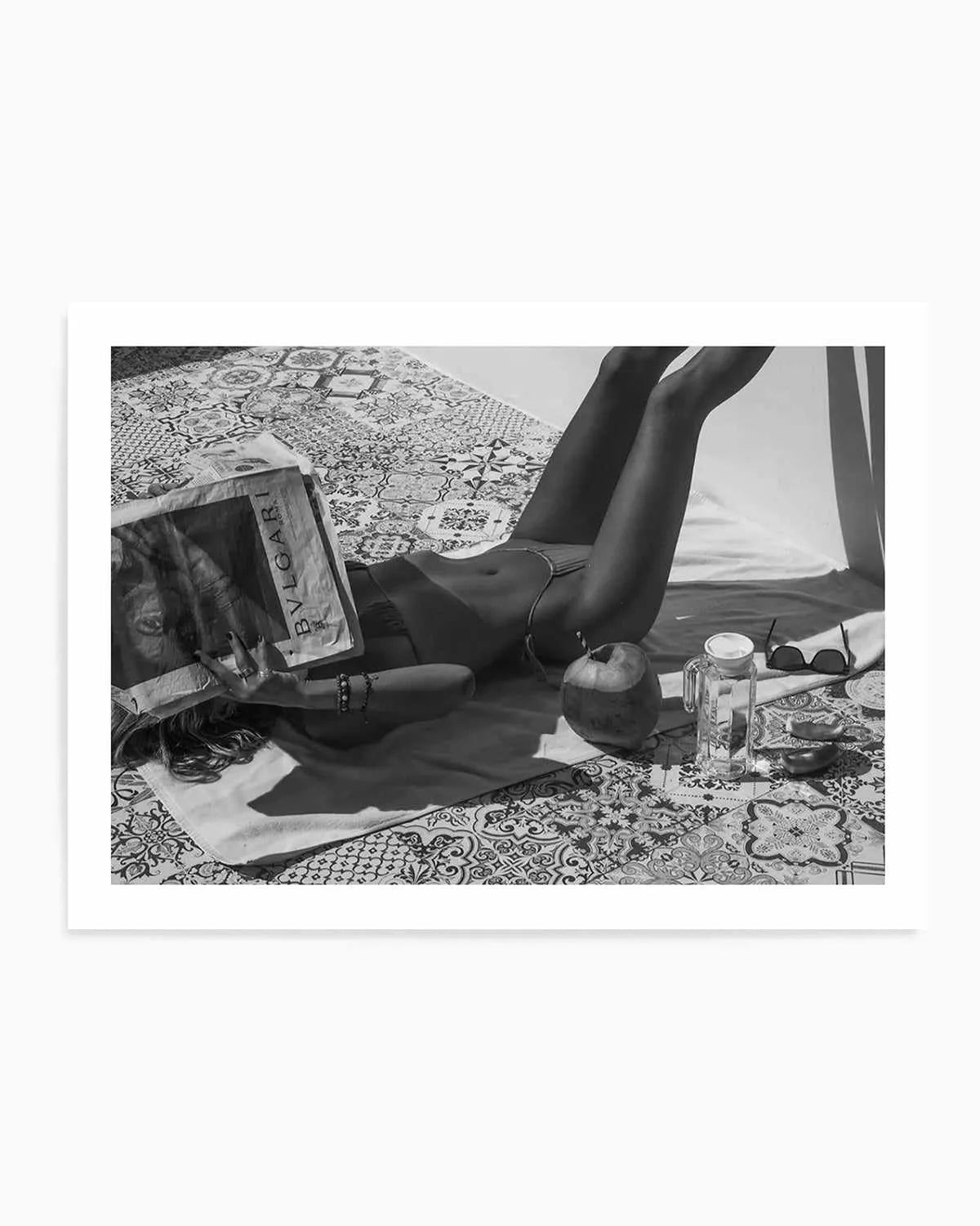 Bvlgari by Mario Stefanelli Art Print from Olive et Oriel where you can shop wallpaper and artworks online