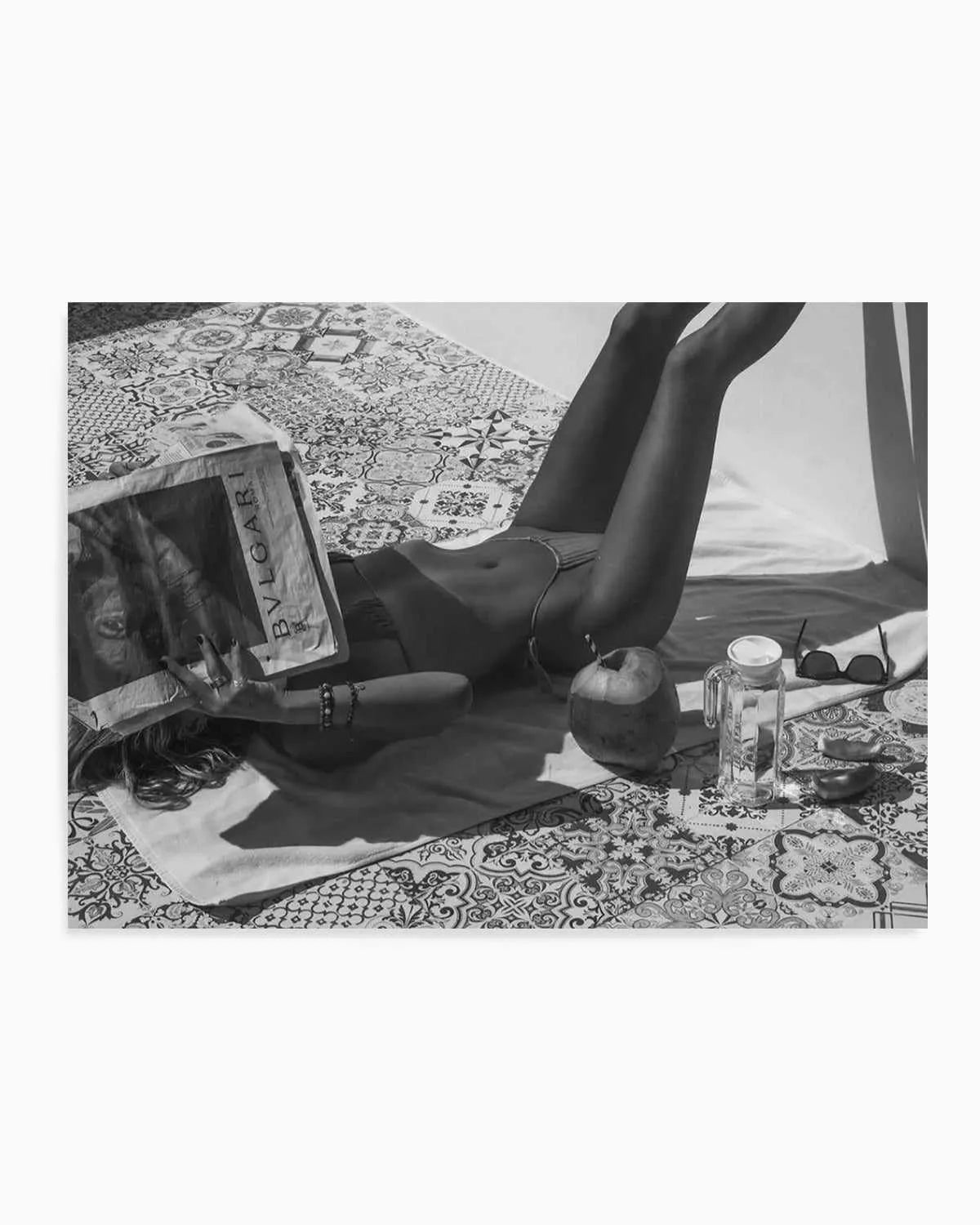 Bvlgari by Mario Stefanelli Art Print from Olive et Oriel where you can shop wallpaper and artworks online