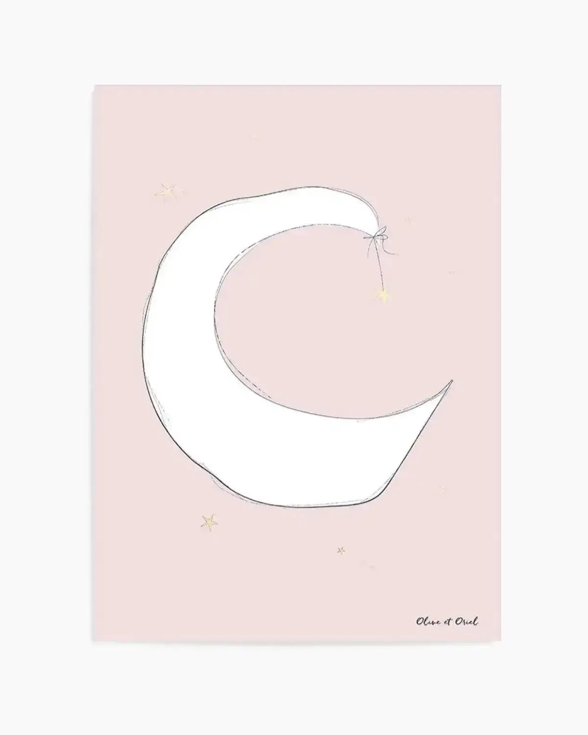 By Moonlight | 5 Colour Options Art Print from Olive et Oriel where you can shop wallpaper and artworks online
