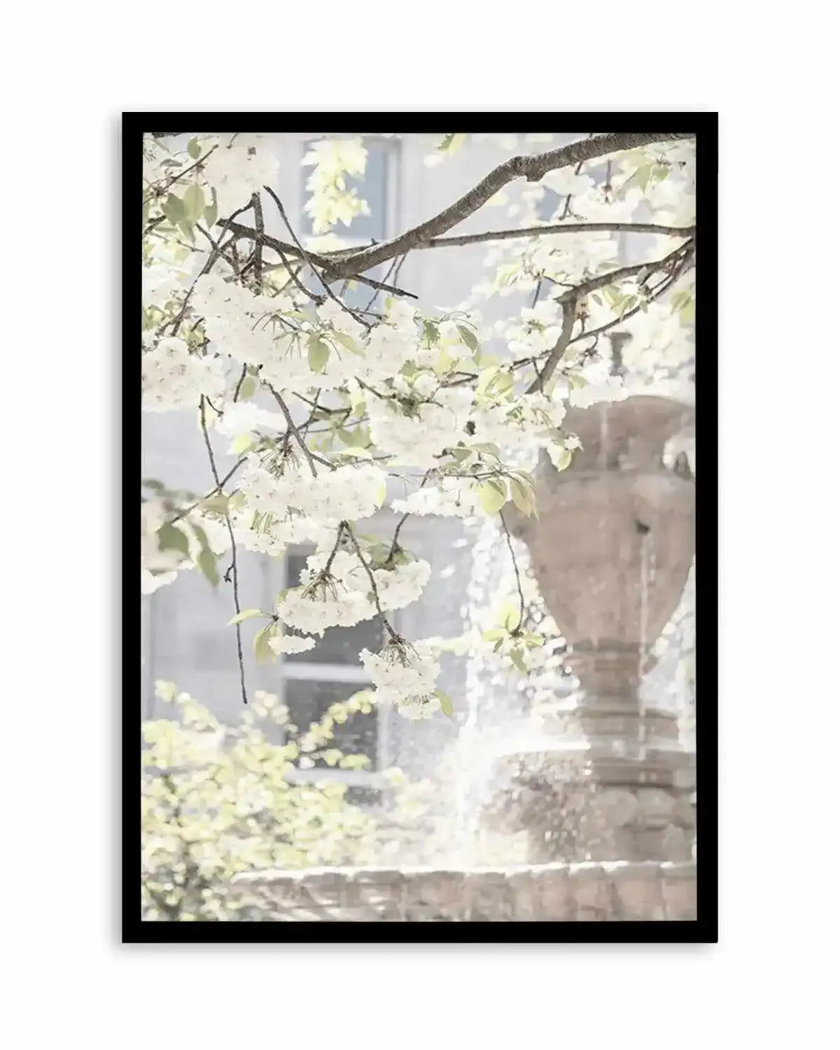 By The Fountain, London Art Print from Olive et Oriel where you can shop wallpaper and artworks online