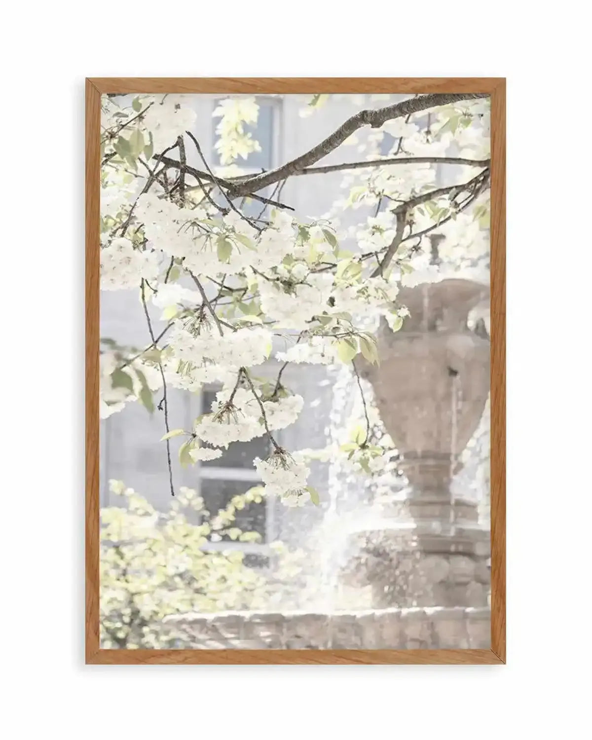 By The Fountain, London Art Print from Olive et Oriel where you can shop wallpaper and artworks online