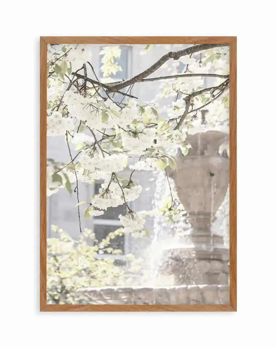 By The Fountain, London Art Print from Olive et Oriel where you can shop wallpaper and artworks online