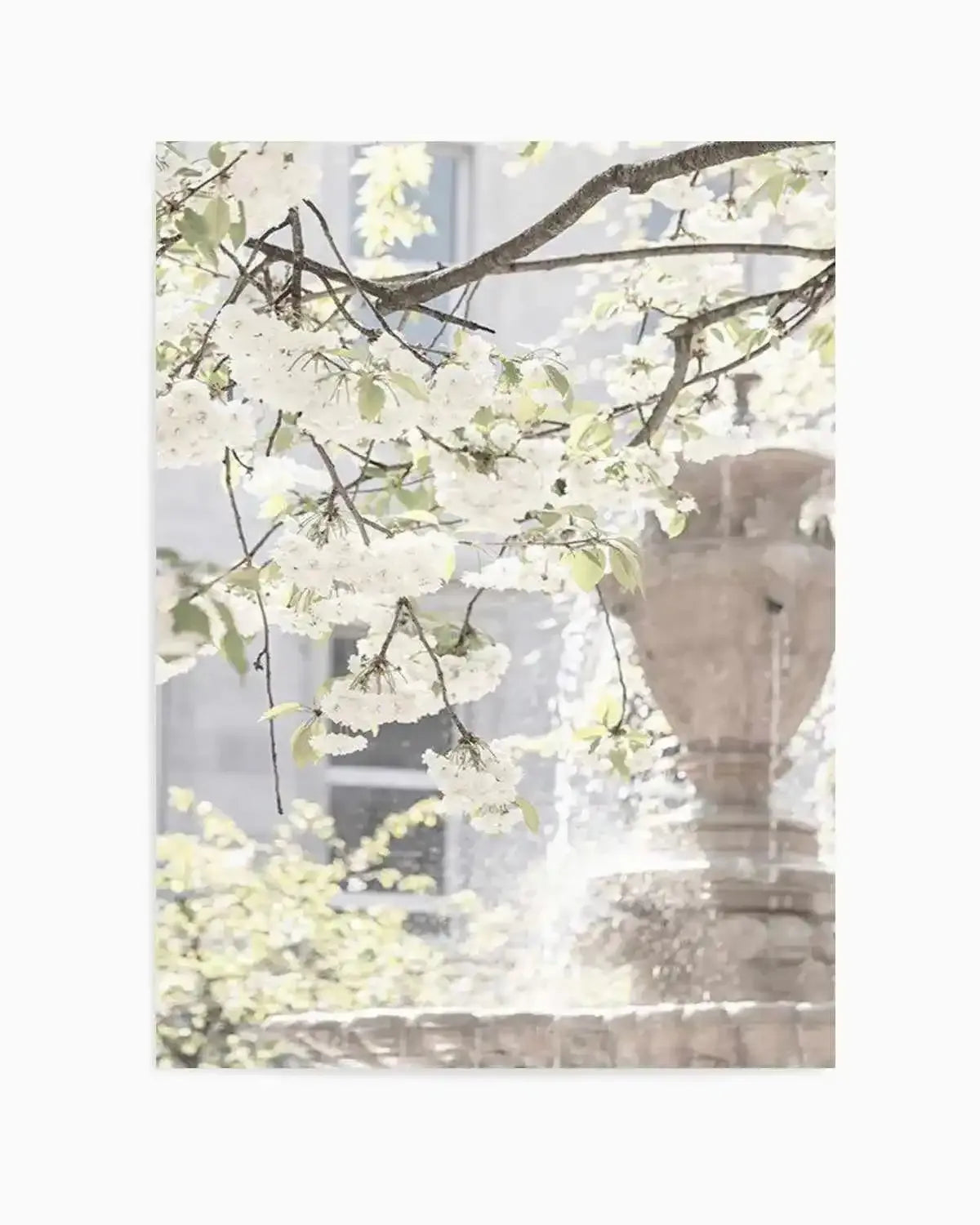 By The Fountain, London Art Print from Olive et Oriel where you can shop wallpaper and artworks online