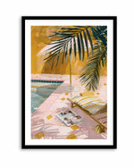 By the Pool, Marrakech | Art Print