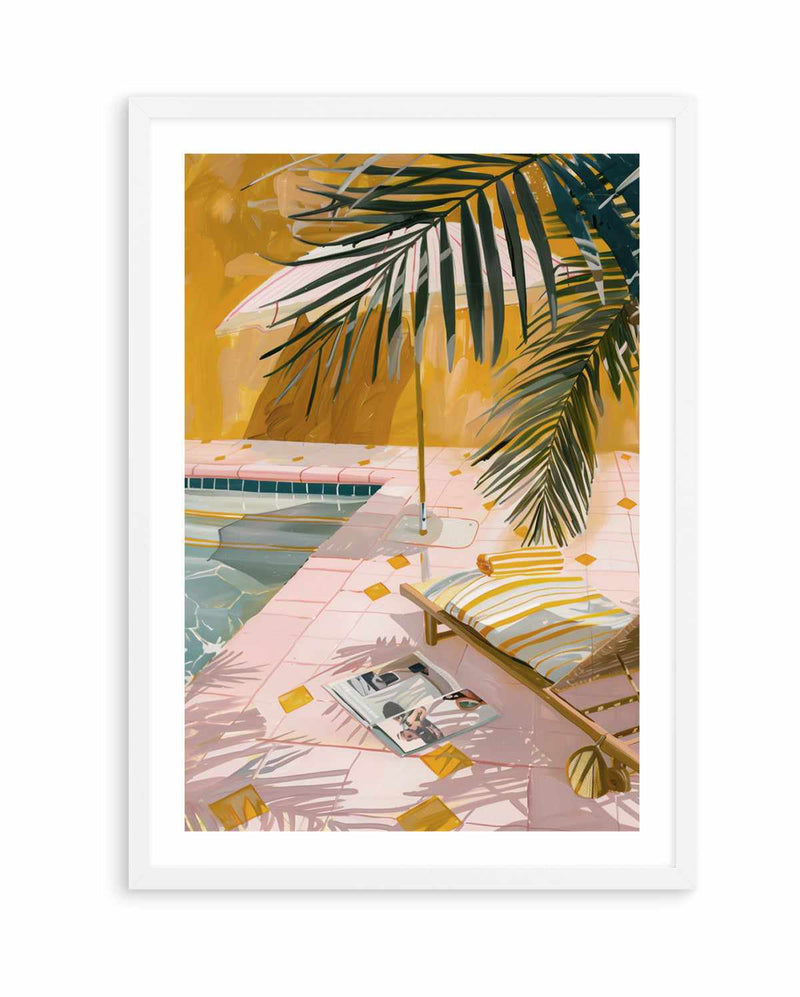 By the Pool, Marrakech | Art Print