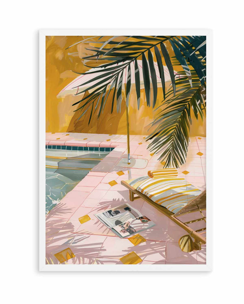 By the Pool, Marrakech | Art Print