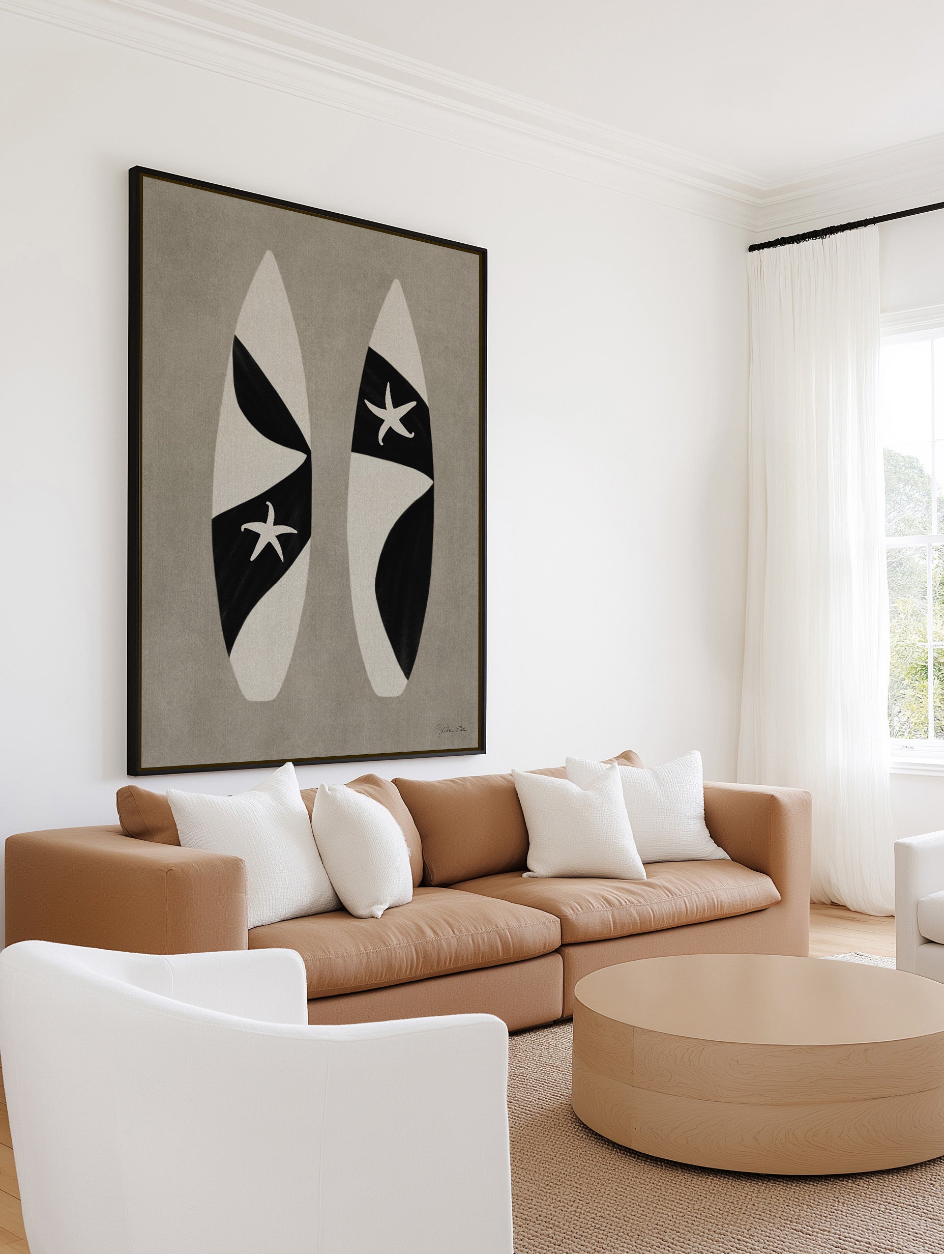 By the Sea 04 by Julita Elbe | Framed Canvas Art Print