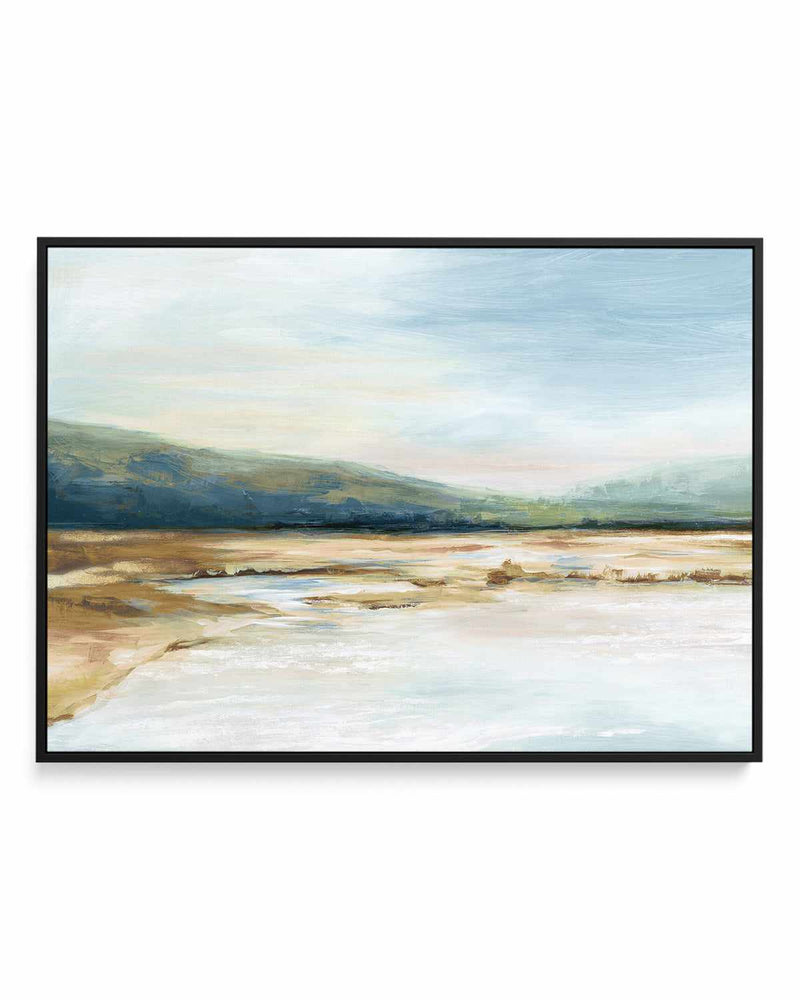 By the Water I | Framed Canvas Art Print