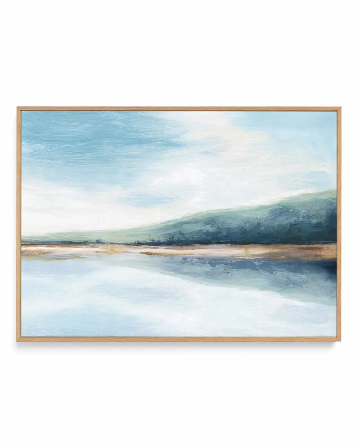 By the Water II | Framed Canvas Art Print from Olive et Oriel where you can shop wallpaper and artworks online