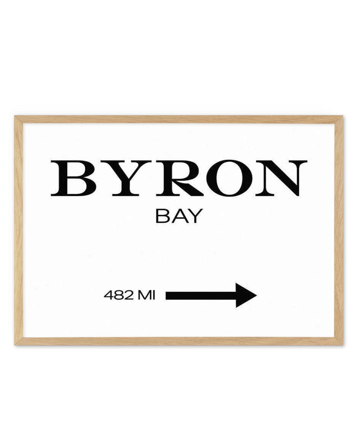 Byron Bay 482 MI Art Print