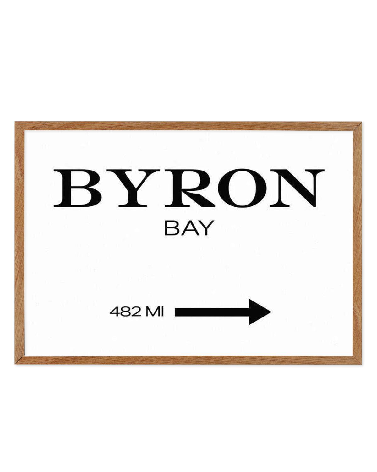 Byron Bay 482 MI Art Print