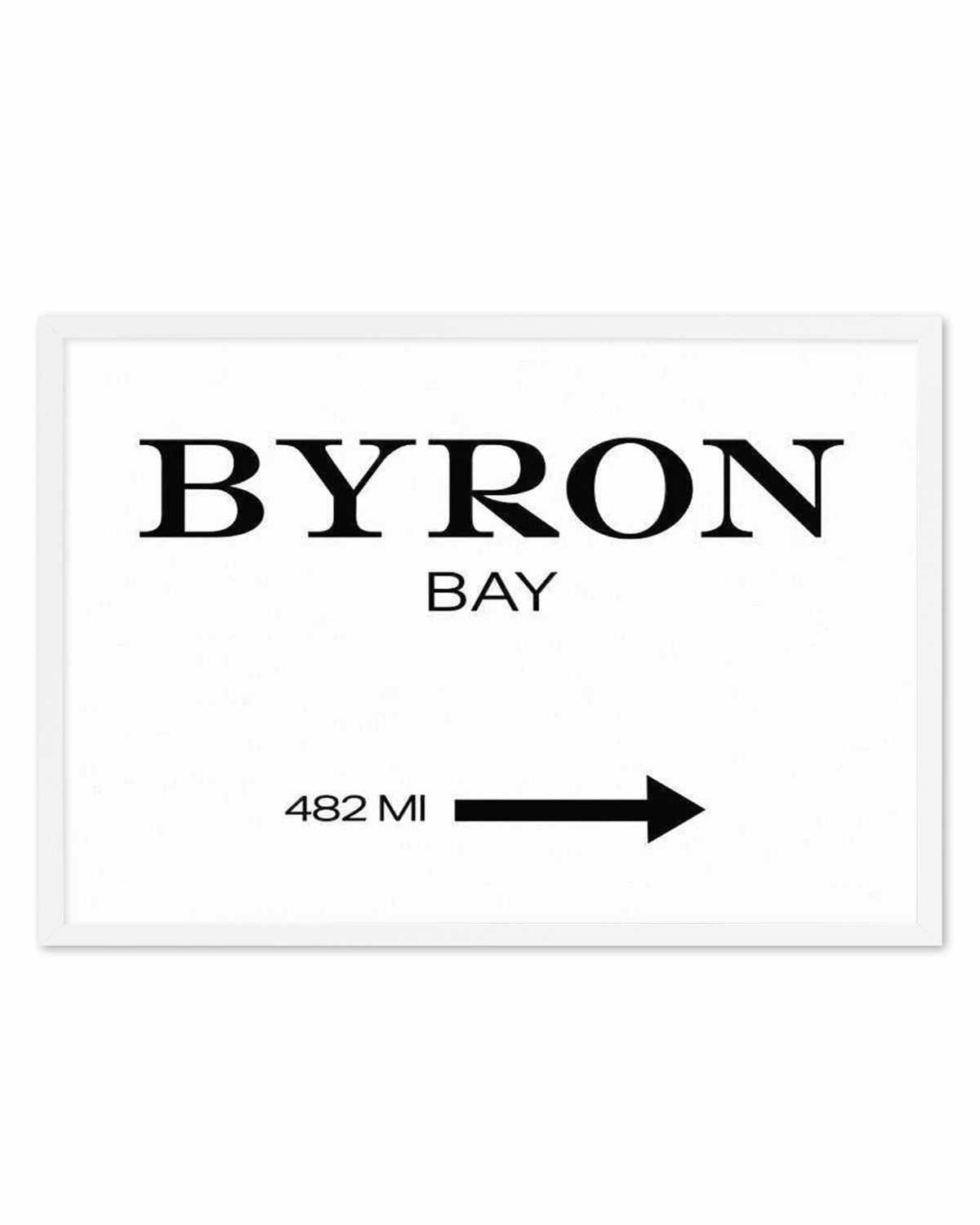 Byron Bay 482 MI Art Print