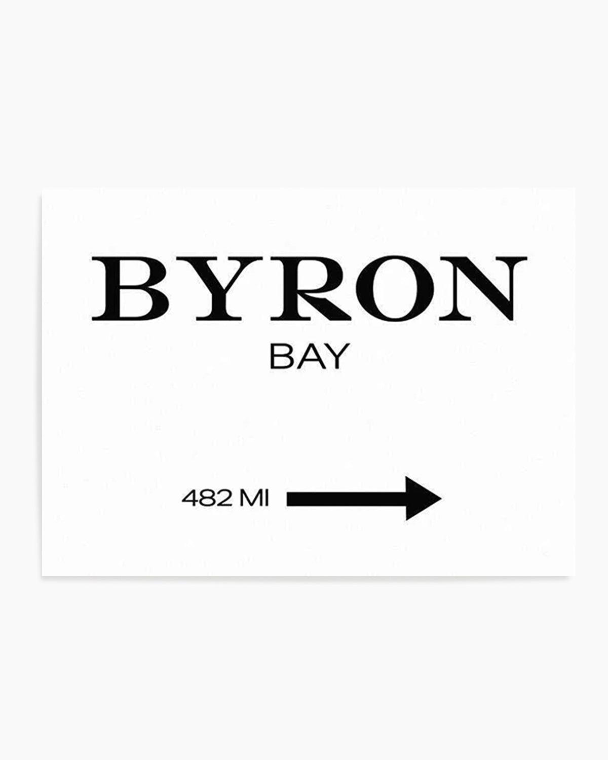 Byron Bay 482 MI Art Print