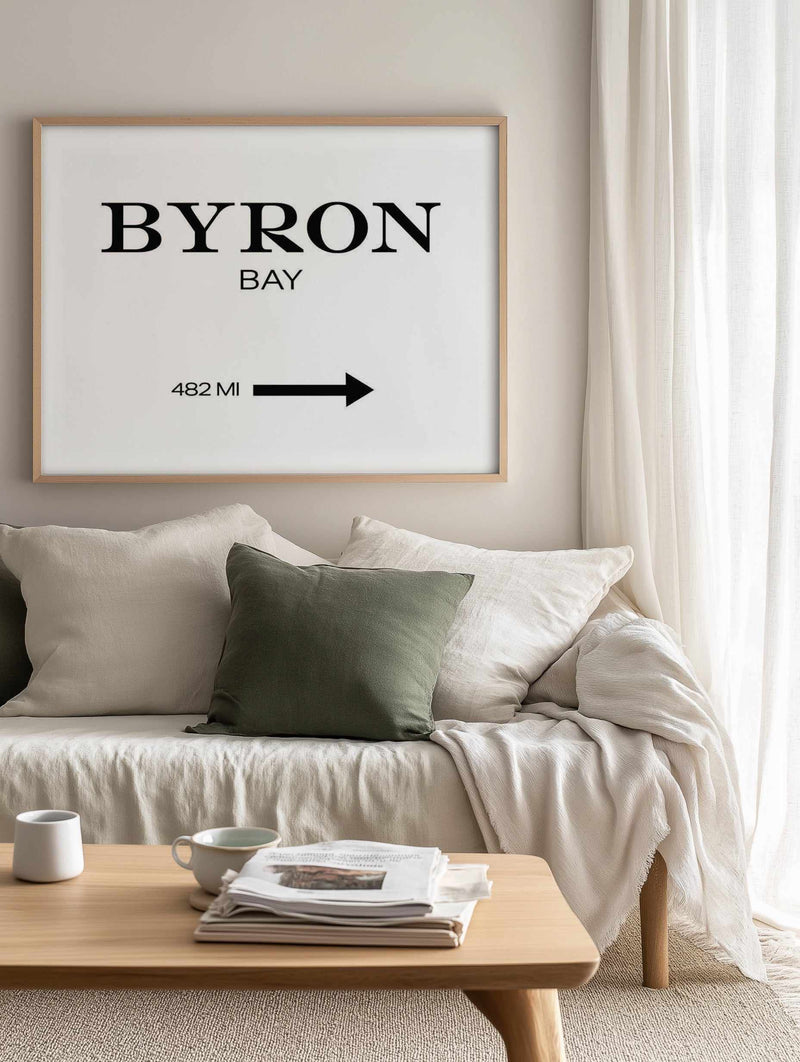 Byron Bay 482 MI Art Print