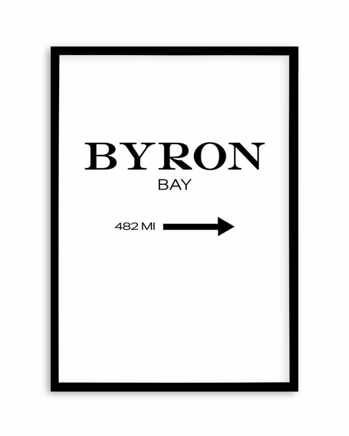 Byron Bay 482 MI | PT Art Print