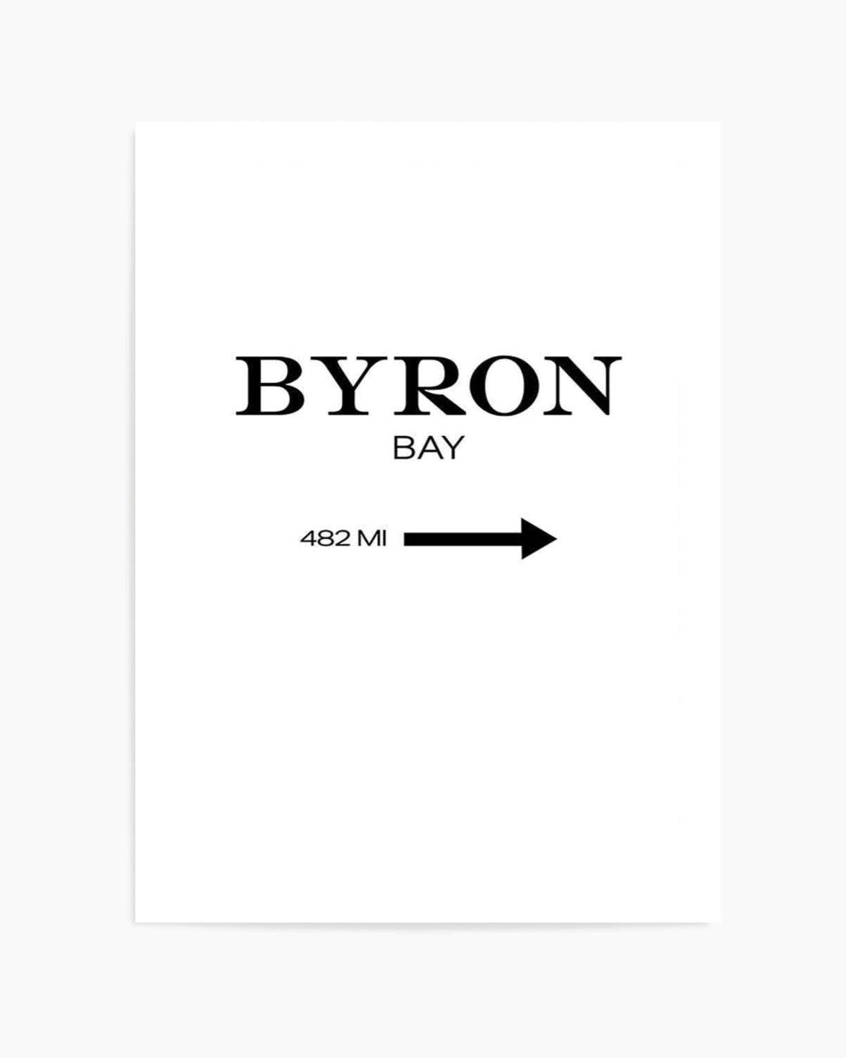 Byron Bay 482 MI | PT Art Print