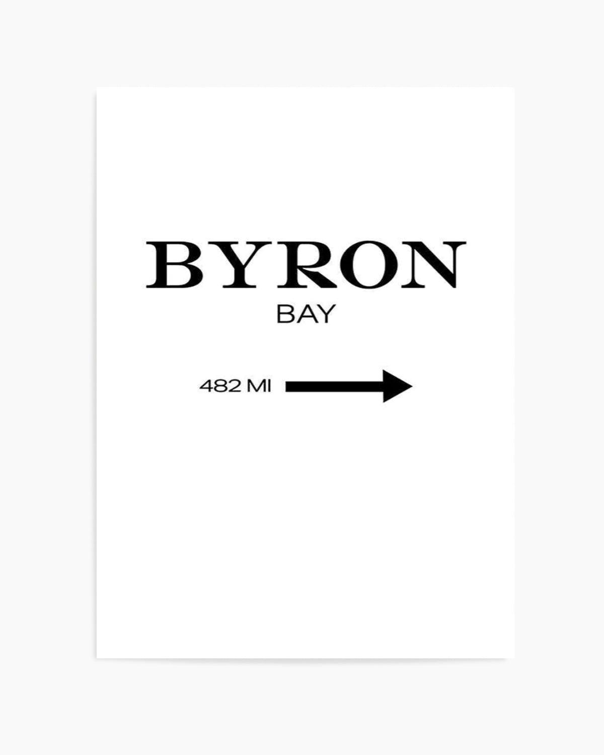 Byron Bay 482 MI | PT Art Print