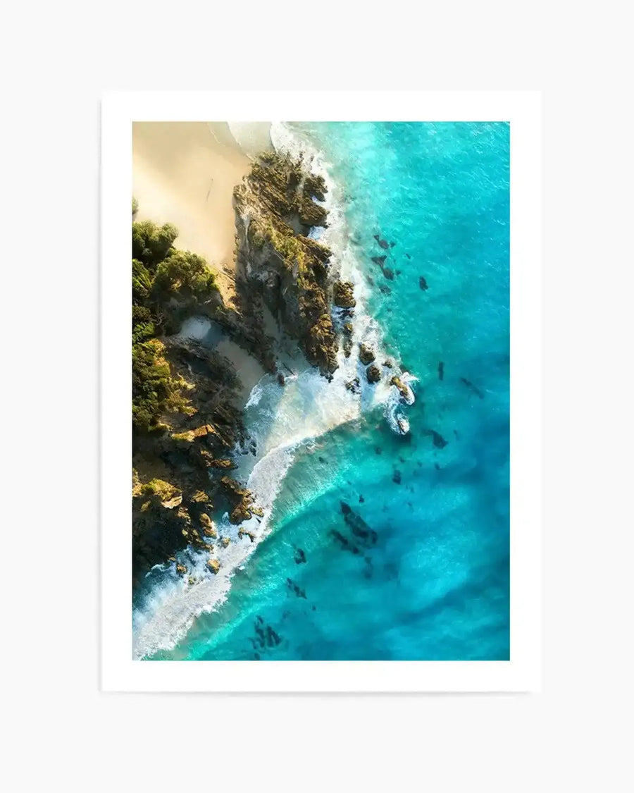 Byron Bay I Art Print from Olive et Oriel where you can shop wallpaper and artworks online