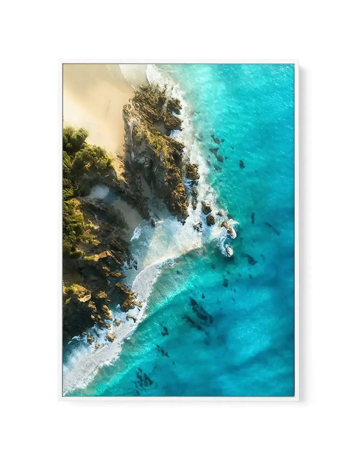 Byron Bay I | Framed Canvas-CANVAS-You can shop wall art online with Olive et Oriel for everything from abstract art to fun kids wall art. Our beautiful modern art prints and canvas art are available from large canvas prints to wall art paintings and our proudly Australian artwork collection offers only the highest quality framed large wall art and canvas art Australia - You can buy fashion photography prints or Hampton print posters and paintings on canvas from Olive et Oriel and have them deli