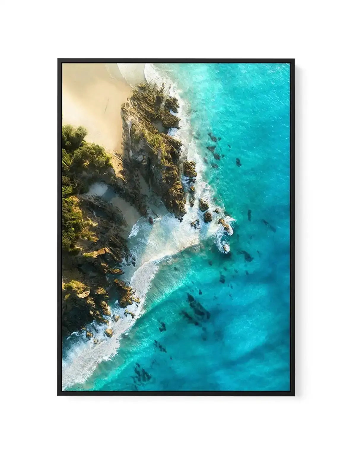 Byron Bay I | Framed Canvas-CANVAS-You can shop wall art online with Olive et Oriel for everything from abstract art to fun kids wall art. Our beautiful modern art prints and canvas art are available from large canvas prints to wall art paintings and our proudly Australian artwork collection offers only the highest quality framed large wall art and canvas art Australia - You can buy fashion photography prints or Hampton print posters and paintings on canvas from Olive et Oriel and have them deli