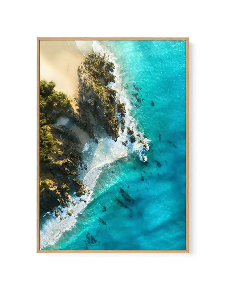 Byron Bay I | Framed Canvas-CANVAS-You can shop wall art online with Olive et Oriel for everything from abstract art to fun kids wall art. Our beautiful modern art prints and canvas art are available from large canvas prints to wall art paintings and our proudly Australian artwork collection offers only the highest quality framed large wall art and canvas art Australia - You can buy fashion photography prints or Hampton print posters and paintings on canvas from Olive et Oriel and have them deli