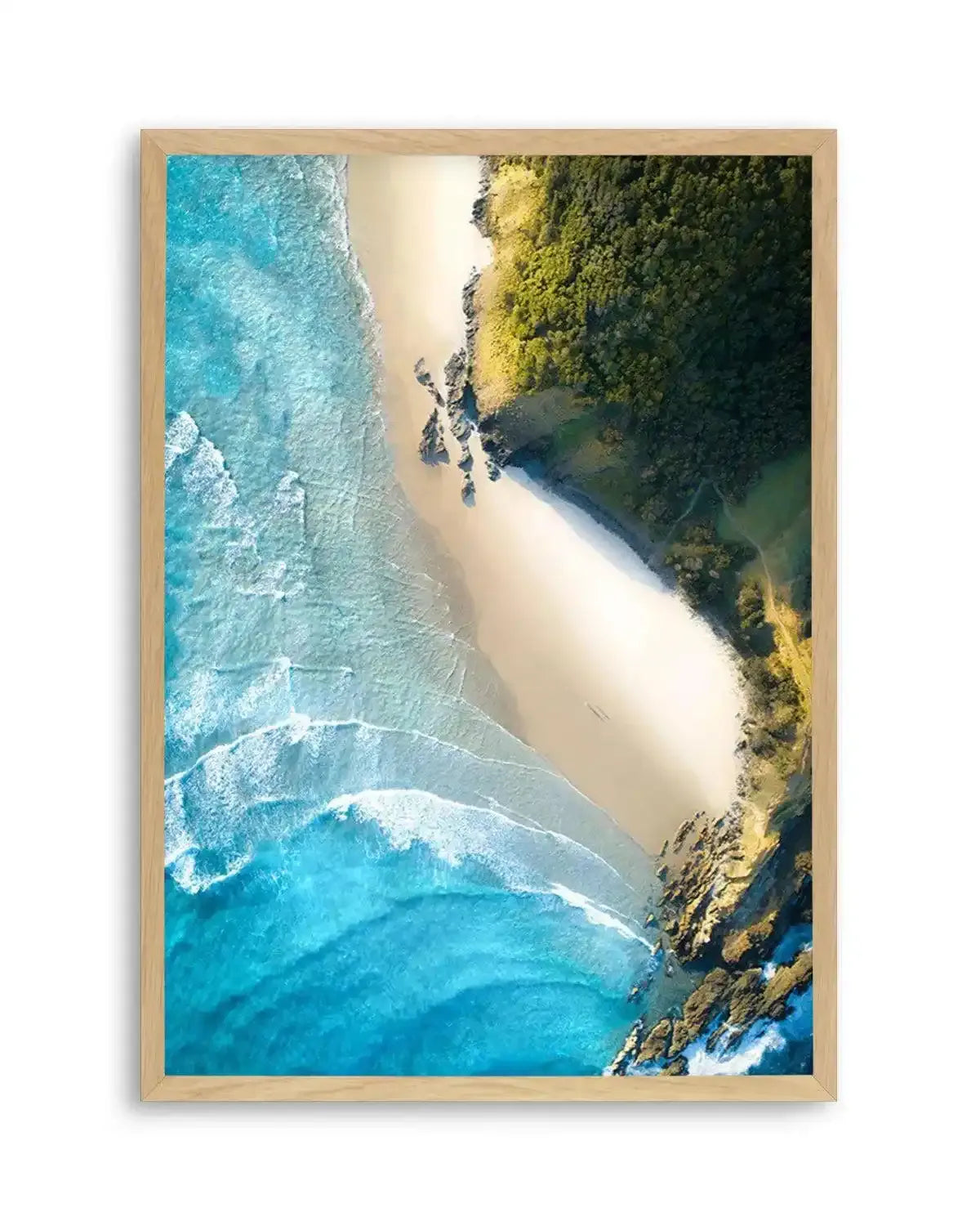 Byron Bay II Art Print from Olive et Oriel where you can shop wallpaper and artworks online
