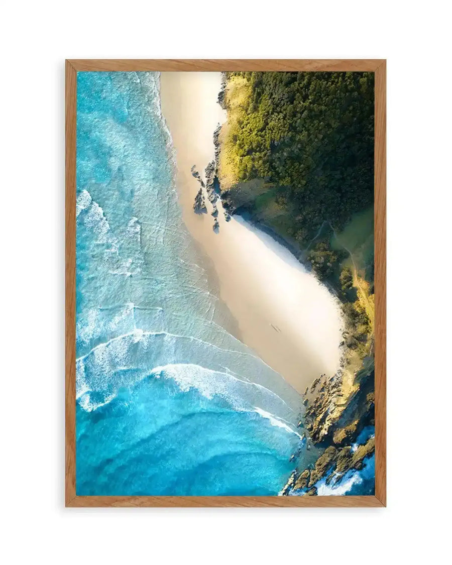Byron Bay II Art Print from Olive et Oriel where you can shop wallpaper and artworks online