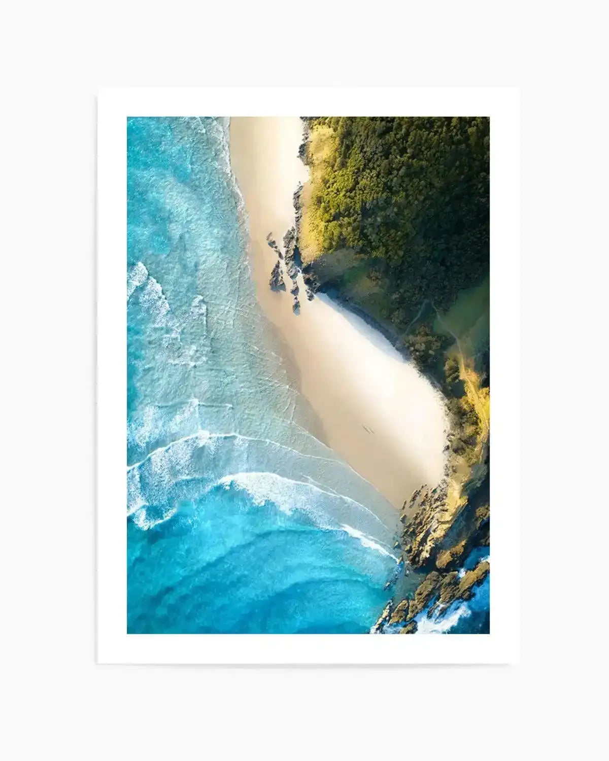 Byron Bay II Art Print from Olive et Oriel where you can shop wallpaper and artworks online