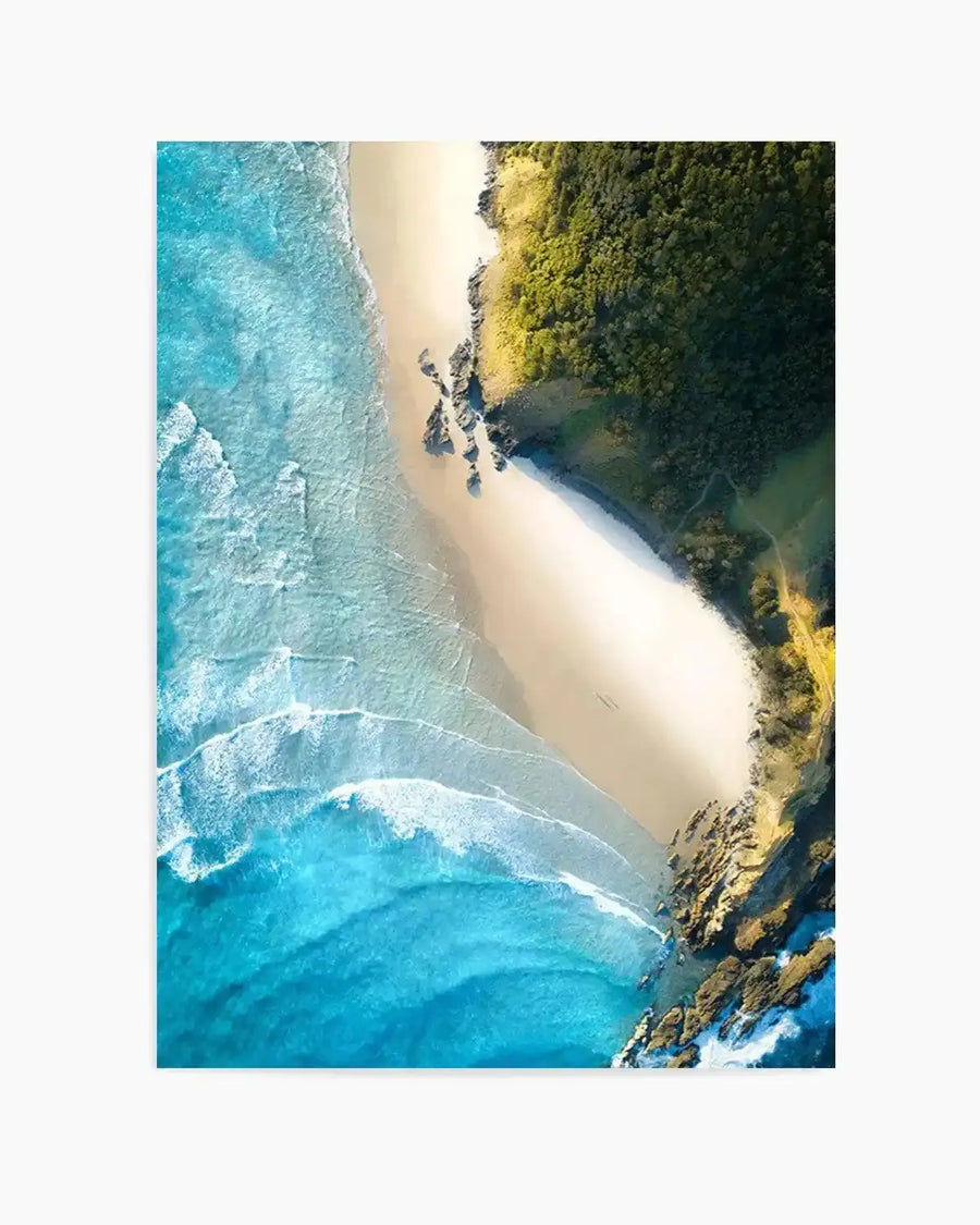 Byron Bay II Art Print from Olive et Oriel where you can shop wallpaper and artworks online