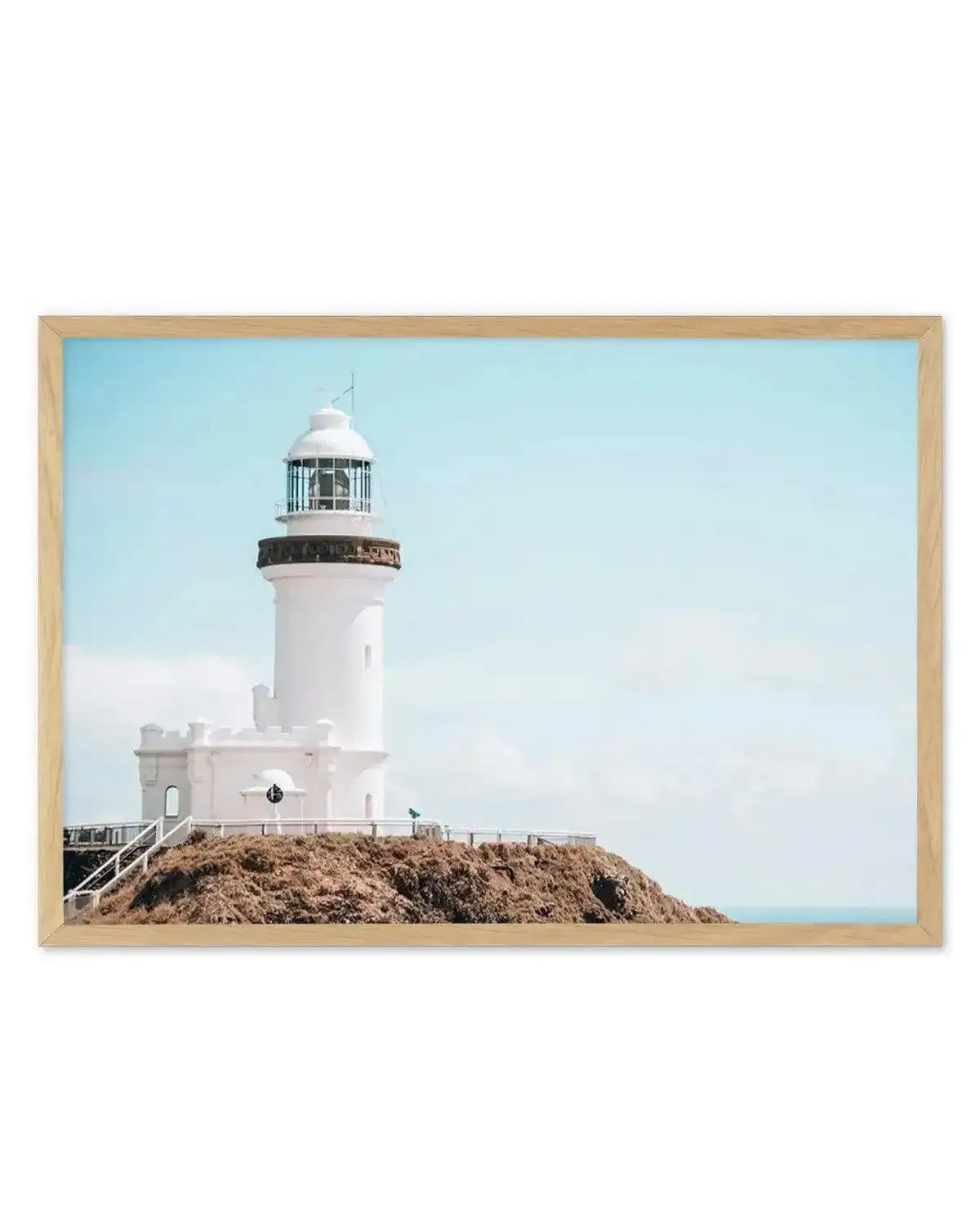 Byron Bay Lighthouse II | LS Art Print from Olive et Oriel where you can shop wallpaper and artworks online