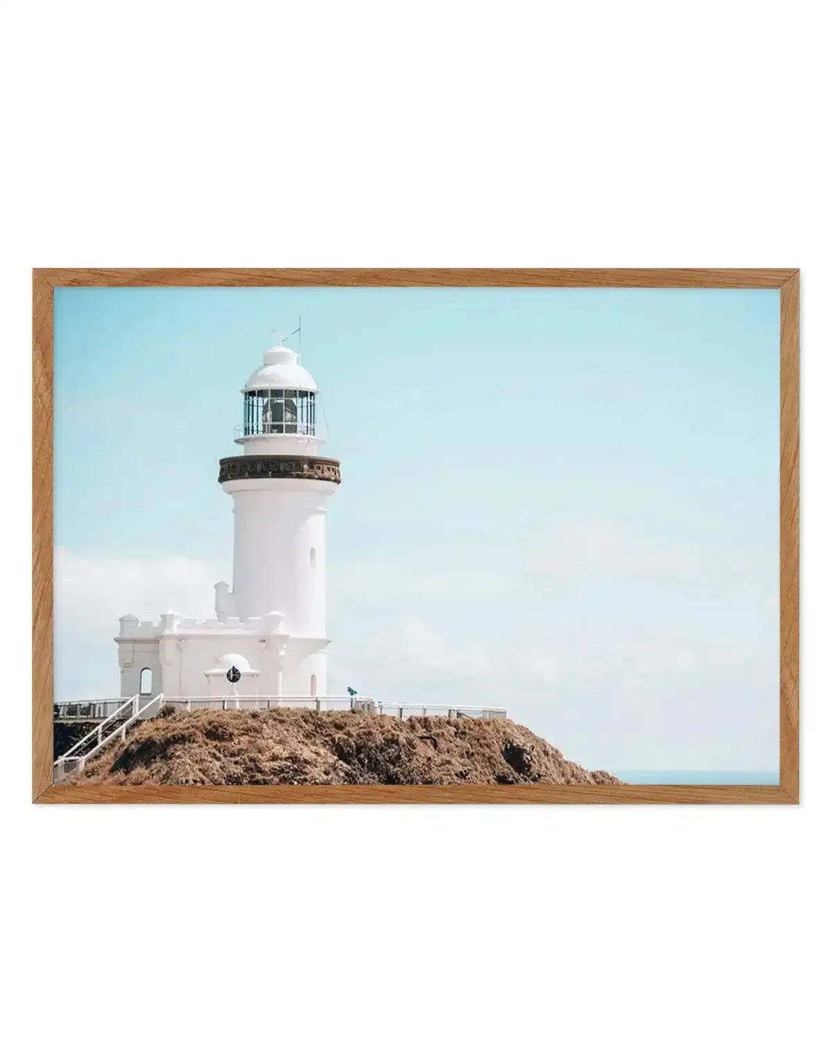 Byron Bay Lighthouse II | LS Art Print from Olive et Oriel where you can shop wallpaper and artworks online