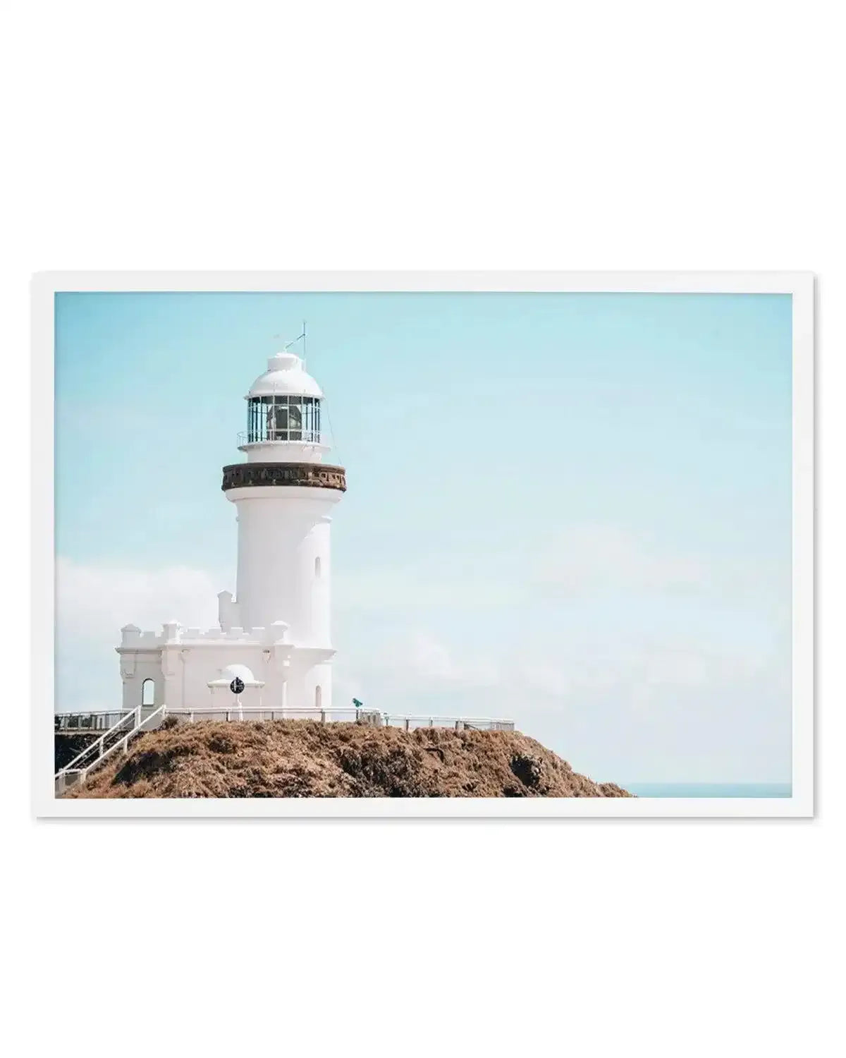 Byron Bay Lighthouse II | LS Art Print from Olive et Oriel where you can shop wallpaper and artworks online