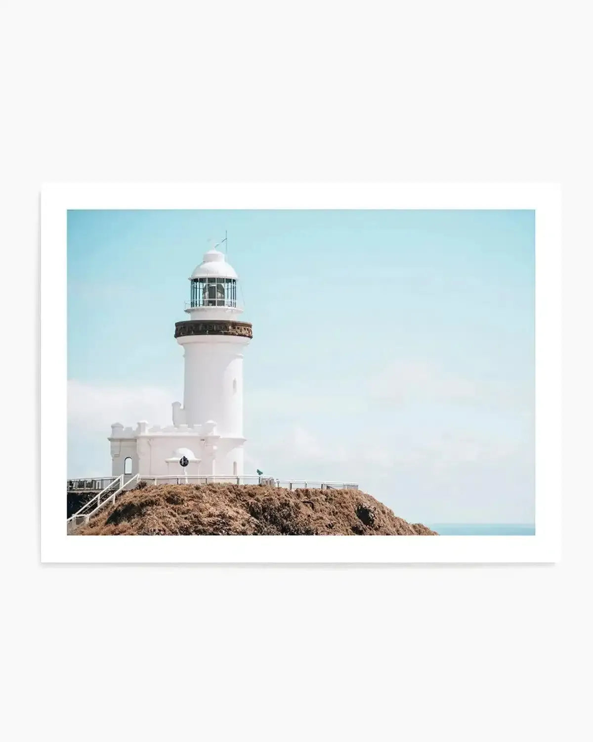 Byron Bay Lighthouse II | LS Art Print from Olive et Oriel where you can shop wallpaper and artworks online