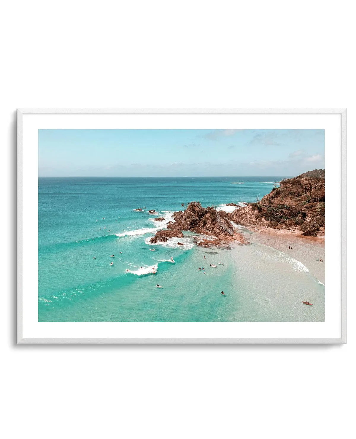 Byron Bliss Art Print-PRINT-Olive et Oriel-Olive et Oriel-A5 | 5.8" x 8.3" | 14.8 x 21cm-Unframed Art Print-With White Border-Buy-Australian-Art-Prints-Online-with-Olive-et-Oriel-Your-Artwork-Specialists-Austrailia-Decorate-With-Coastal-Photo-Wall-Art-Prints-From-Our-Beach-House-Artwork-Collection-Fine-Poster-and-Framed-Artwork