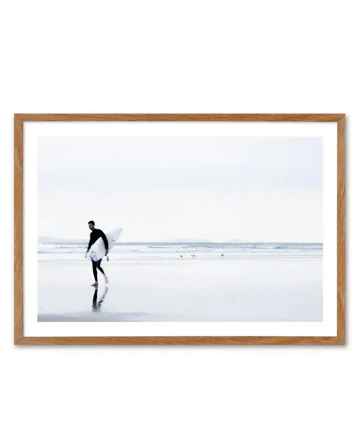 Byron Blur Art Print-PRINT-Olive et Oriel-Olive et Oriel-50x70 cm | 19.6" x 27.5"-Walnut-With White Border-Buy-Australian-Art-Prints-Online-with-Olive-et-Oriel-Your-Artwork-Specialists-Austrailia-Decorate-With-Coastal-Photo-Wall-Art-Prints-From-Our-Beach-House-Artwork-Collection-Fine-Poster-and-Framed-Artwork