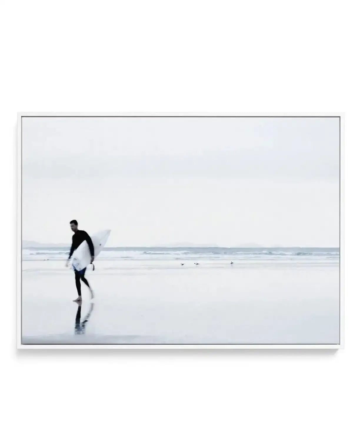 Byron Blur | Framed Canvas-CANVAS-You can shop wall art online with Olive et Oriel for everything from abstract art to fun kids wall art. Our beautiful modern art prints and canvas art are available from large canvas prints to wall art paintings and our proudly Australian artwork collection offers only the highest quality framed large wall art and canvas art Australia - You can buy fashion photography prints or Hampton print posters and paintings on canvas from Olive et Oriel and have them deliv