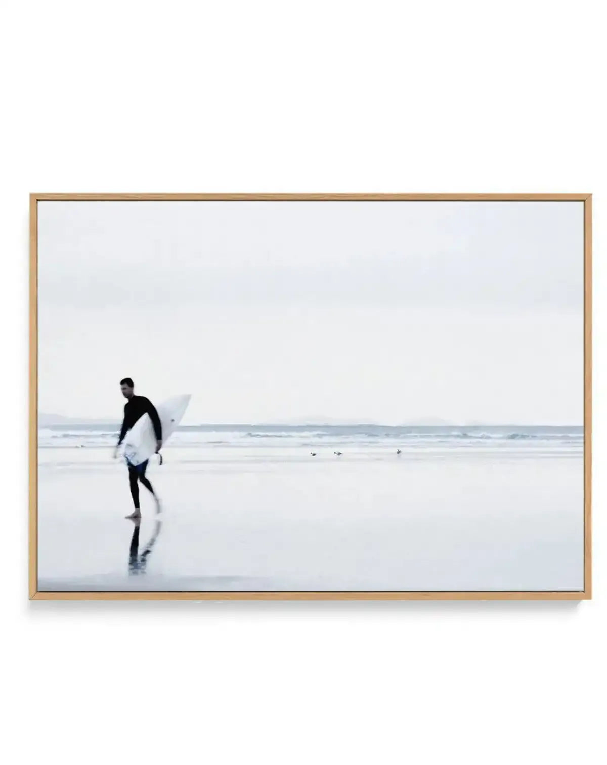 Byron Blur | Framed Canvas-CANVAS-You can shop wall art online with Olive et Oriel for everything from abstract art to fun kids wall art. Our beautiful modern art prints and canvas art are available from large canvas prints to wall art paintings and our proudly Australian artwork collection offers only the highest quality framed large wall art and canvas art Australia - You can buy fashion photography prints or Hampton print posters and paintings on canvas from Olive et Oriel and have them deliv