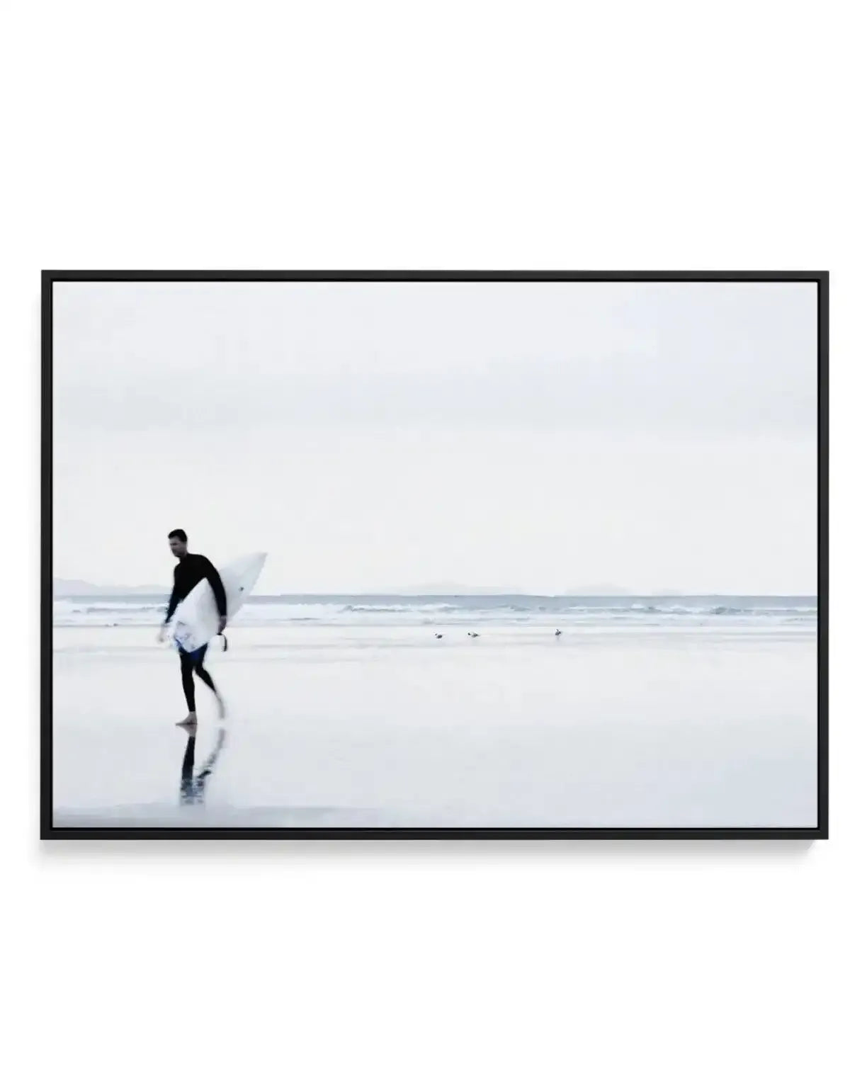 Byron Blur | Framed Canvas-CANVAS-You can shop wall art online with Olive et Oriel for everything from abstract art to fun kids wall art. Our beautiful modern art prints and canvas art are available from large canvas prints to wall art paintings and our proudly Australian artwork collection offers only the highest quality framed large wall art and canvas art Australia - You can buy fashion photography prints or Hampton print posters and paintings on canvas from Olive et Oriel and have them deliv