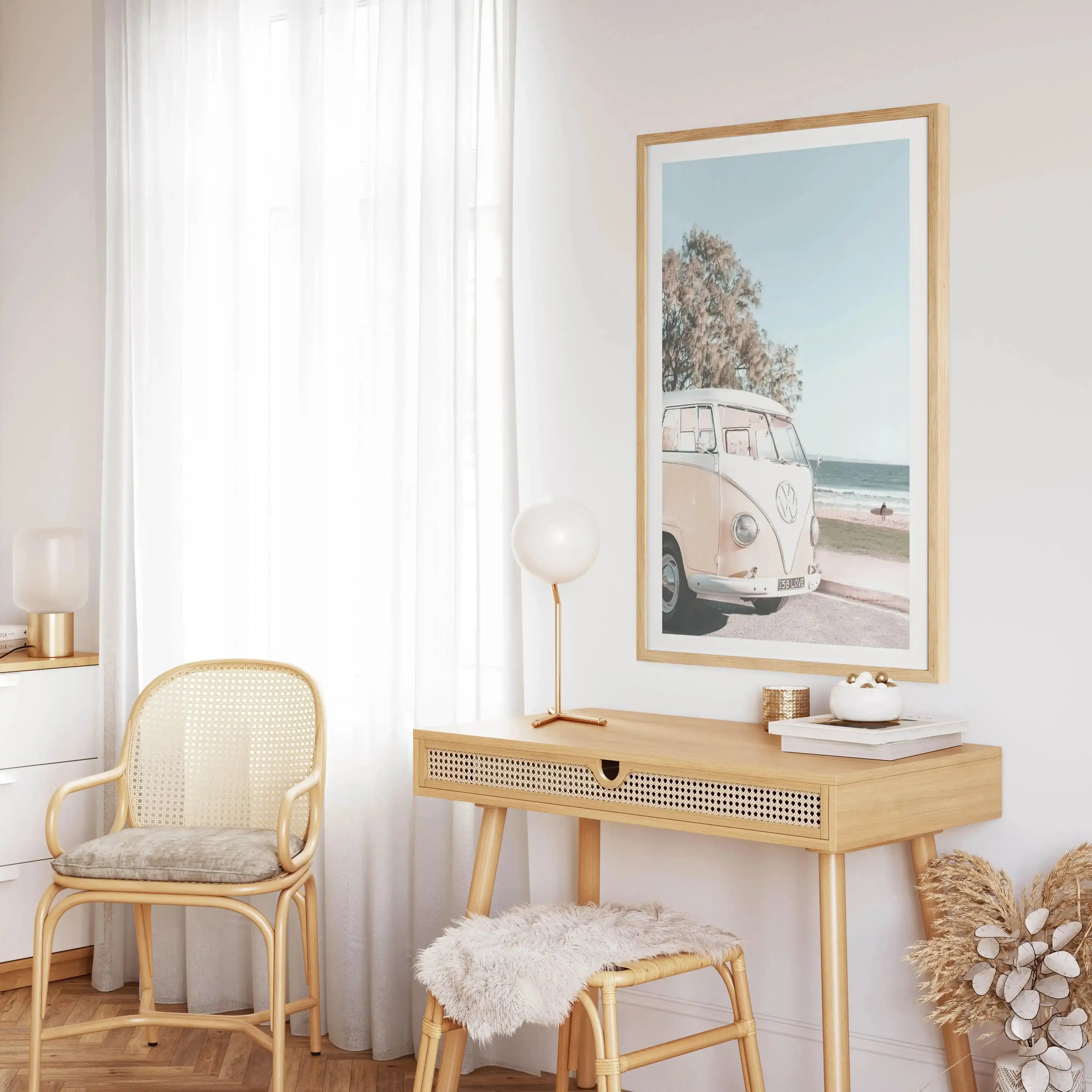 Byron Kombi | PT Art Print-PRINT-Olive et Oriel-Olive et Oriel-Buy-Australian-Art-Prints-Online-with-Olive-et-Oriel-Your-Artwork-Specialists-Austrailia-Decorate-With-Coastal-Photo-Wall-Art-Prints-From-Our-Beach-House-Artwork-Collection-Fine-Poster-and-Framed-Artwork