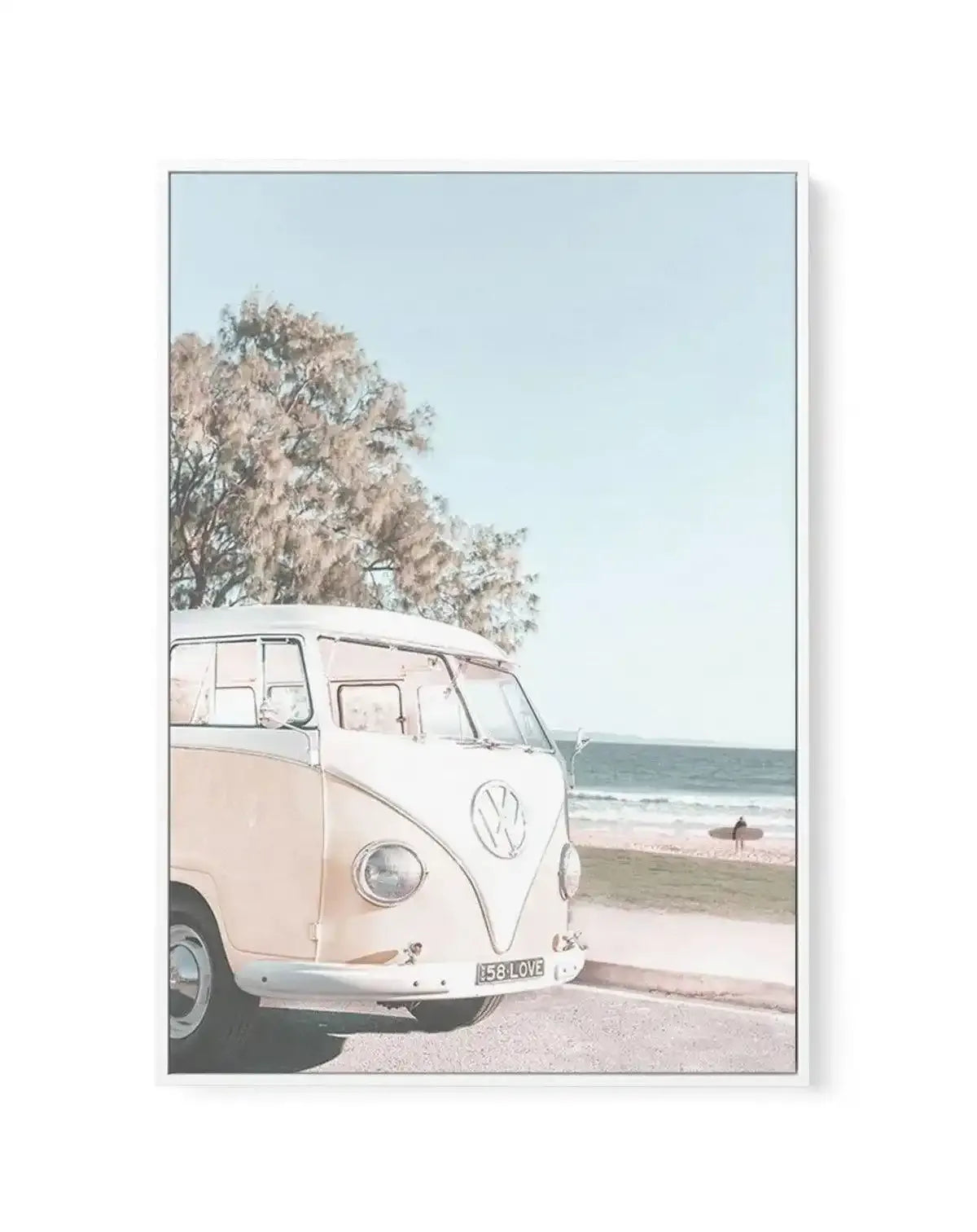 Byron Kombi | PT | Framed Canvas-CANVAS-You can shop wall art online with Olive et Oriel for everything from abstract art to fun kids wall art. Our beautiful modern art prints and canvas art are available from large canvas prints to wall art paintings and our proudly Australian artwork collection offers only the highest quality framed large wall art and canvas art Australia - You can buy fashion photography prints or Hampton print posters and paintings on canvas from Olive et Oriel and have them