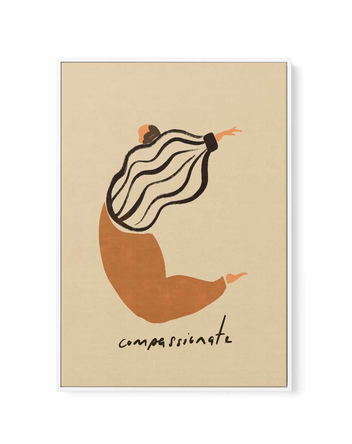 C by Arty Guava | Framed Canvas Art Print from Olive et Oriel where you can shop wallpaper and artworks online