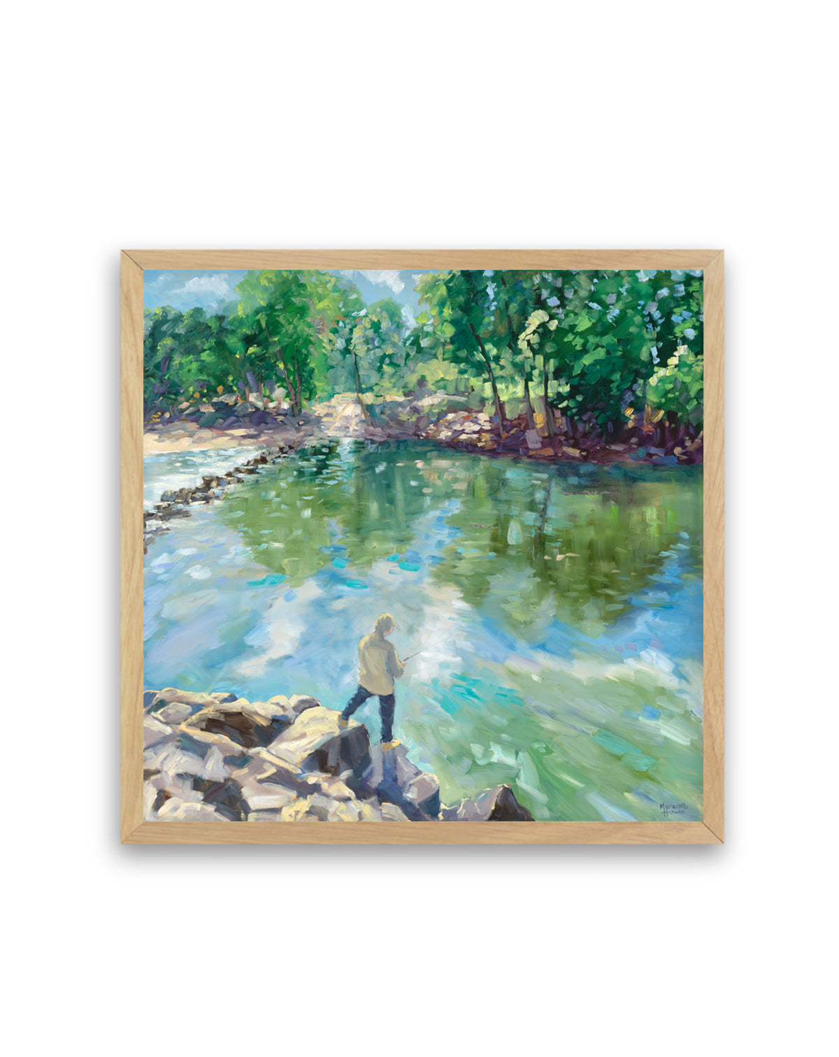Cahills Crossing Kakadu to Arnhem Land by Meredith Howse | Art Print