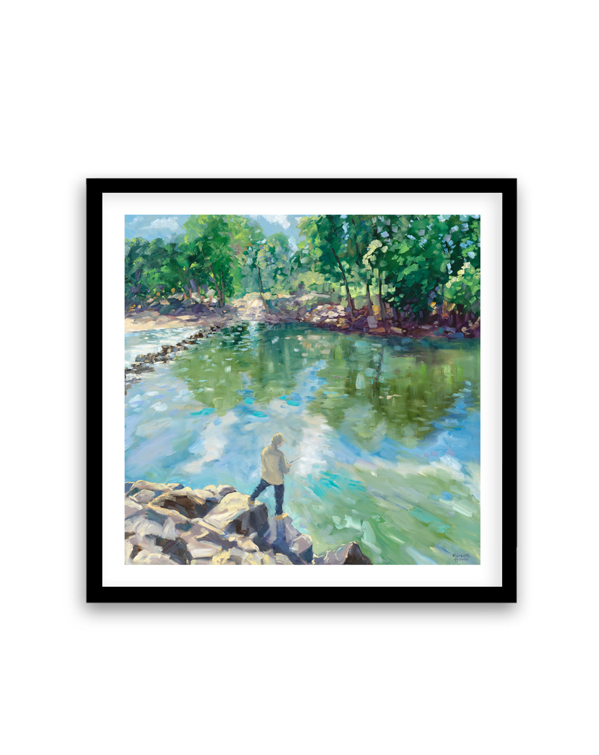 Cahills Crossing Kakadu to Arnhem Land by Meredith Howse | Art Print