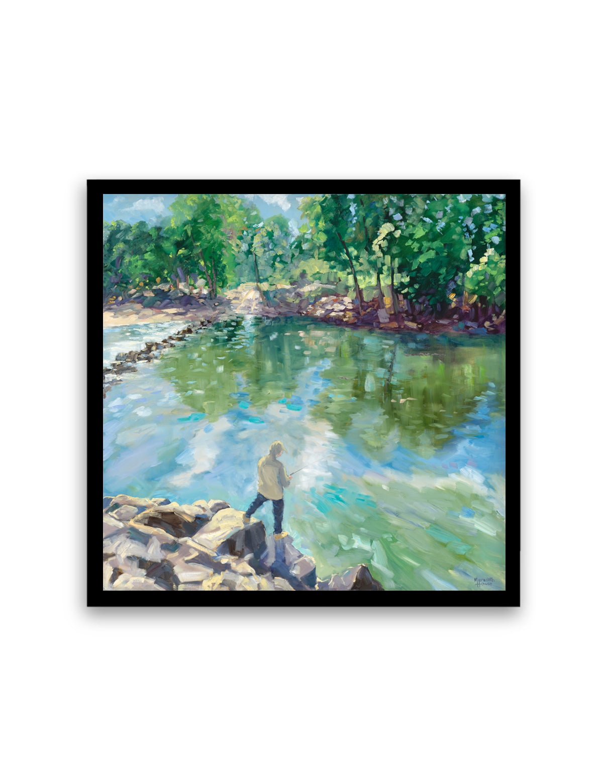 Cahills Crossing Kakadu to Arnhem Land by Meredith Howse | Art Print