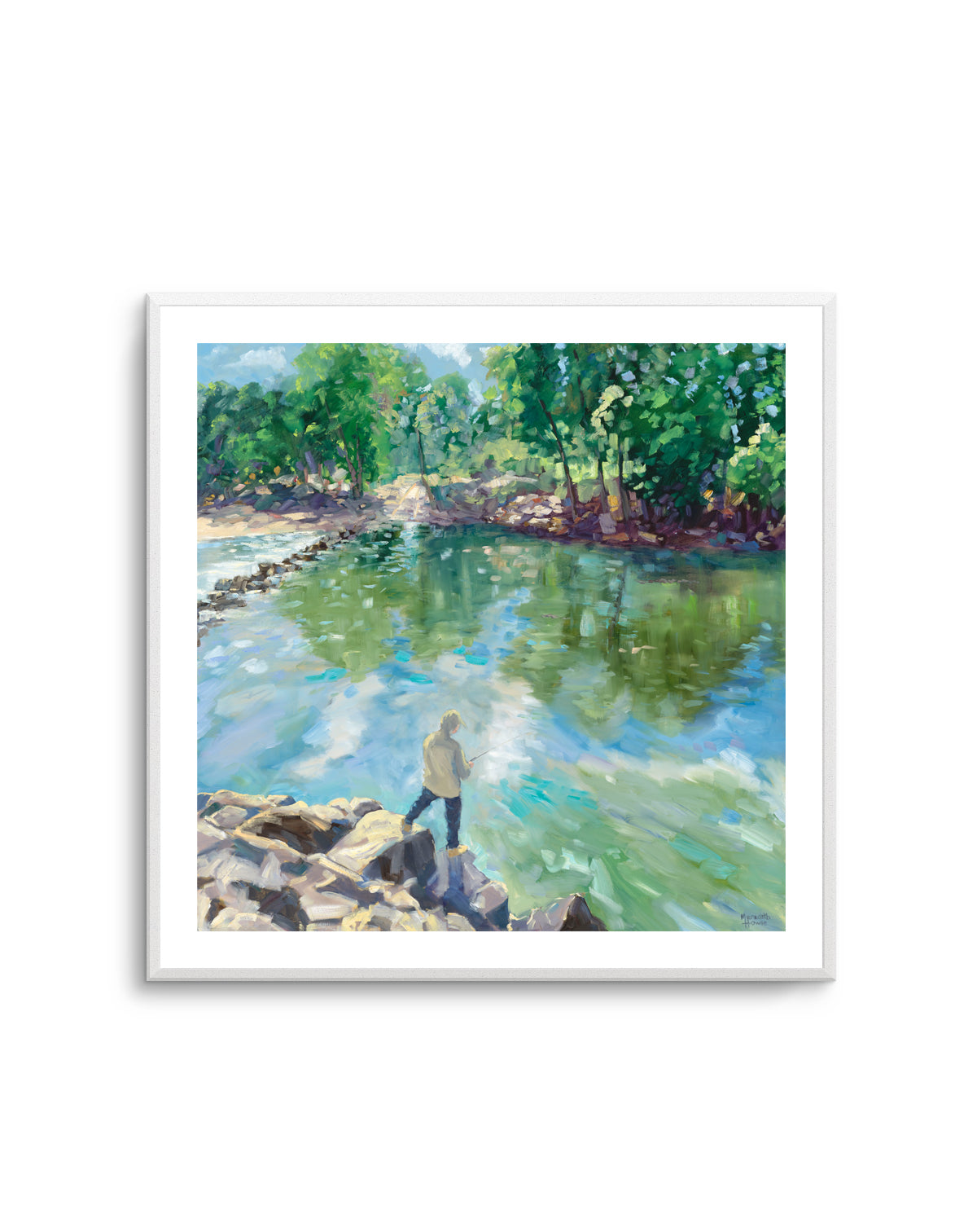 Cahills Crossing Kakadu to Arnhem Land by Meredith Howse | Art Print
