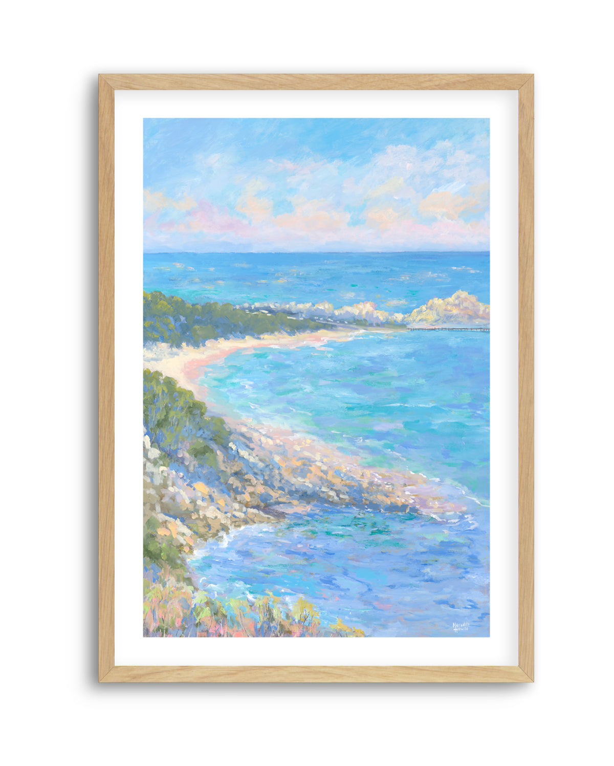 Canal Rocks at Yallingup by Meredith Howse | Art Print