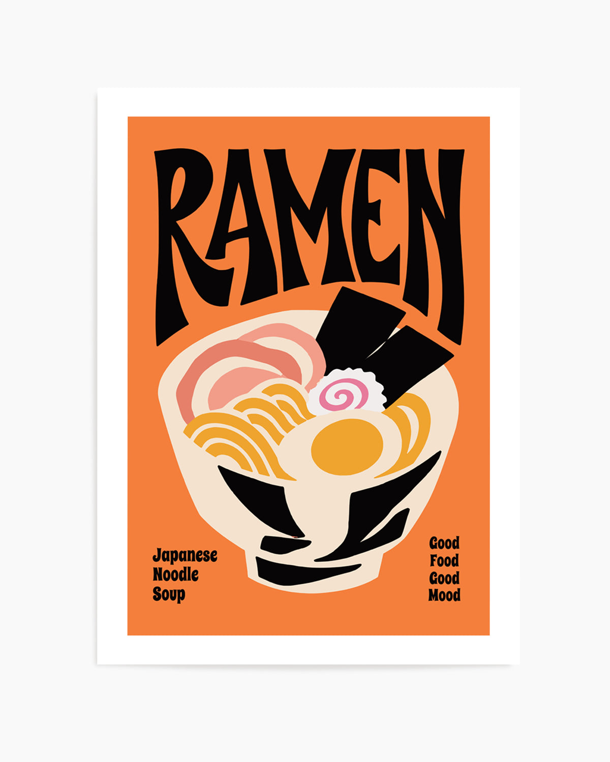 Classic Ramen Bowl by Patryk Krygowski | Art Print
